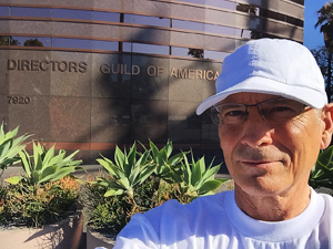 H.A. Goolsbee decides to make a movie about his experiences regarding False Arrest & Wrongful Imprisonment in New Zealand. Current photo as of 07-2015 shows Goolsbee in front of the Director's Association of America in Los Angeles California.